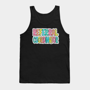 Referral Coordinator Healthcare Worker Medical Tank Top